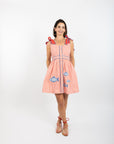 Bree Dress - Fish Applique