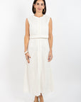 Emmy Top - White Cutout Lace