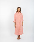Harper Dress - Red Stripe