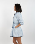 Jana Dress - Blue Stripe