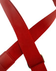 Solid Red Stadium Bag Strap