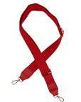 Solid Red Stadium Bag Strap