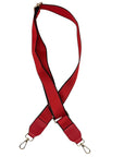 Red with Black Lining Stadium Bag Strap