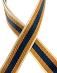 Navy and Gold Stadium Bag Strap