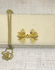 Louis Vuitton Ivory Scarf Crossbody Clutch