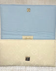 Louis Vuitton Ivory Scarf Crossbody Clutch