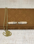Louis Vuitton Copper Scarf Crossbody Clutch II