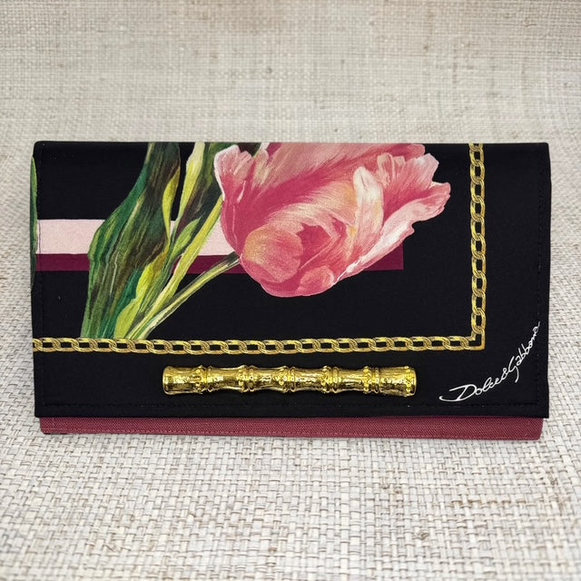 Dolce and Gabbana Floral Scarf Clutch
