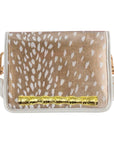 Antelope Clear Stadium Bag with Gold Bamboo Stick