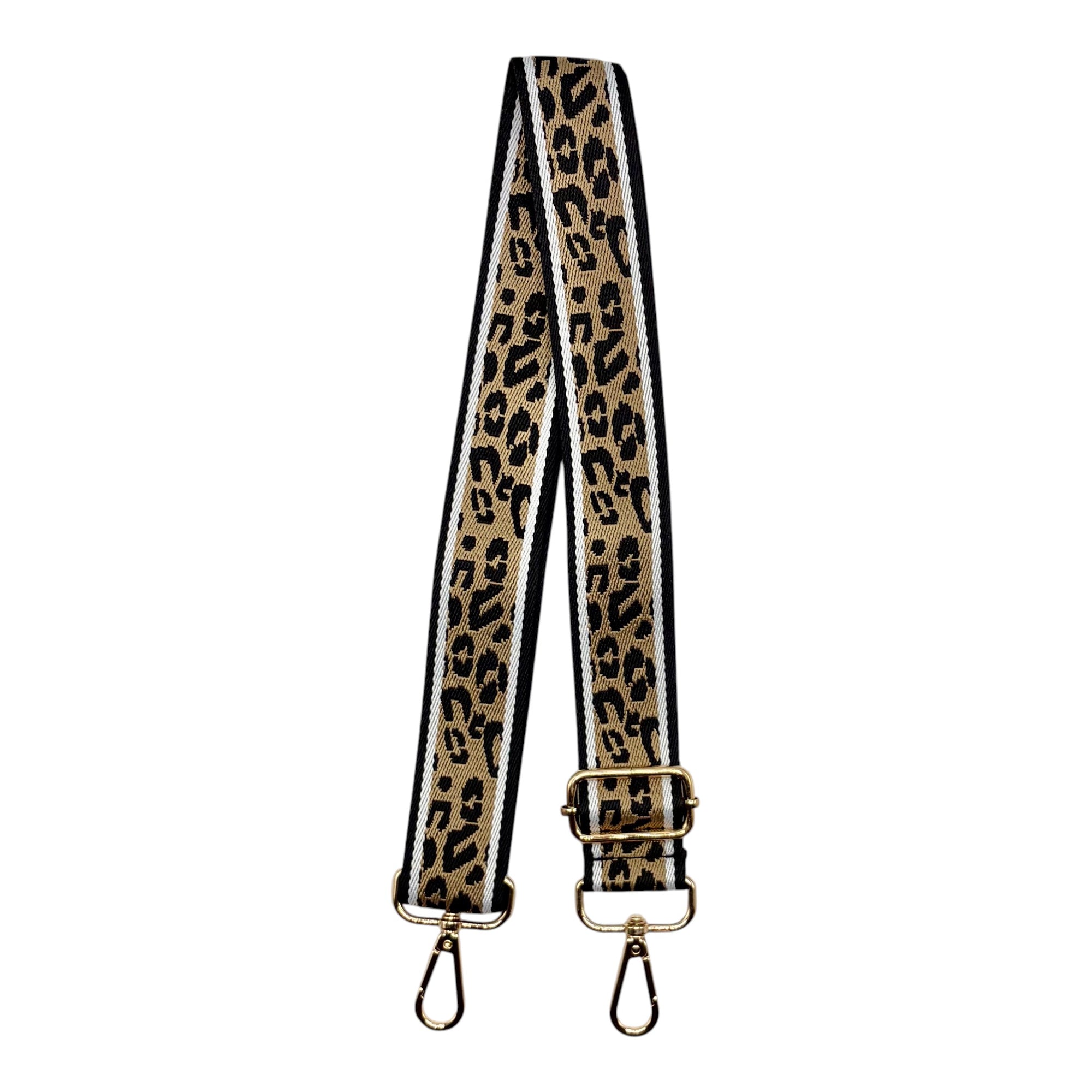 Leopard Stadium Bag Strap