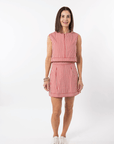 Emmy TOP ONLY - Red/White Stripe