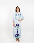 Lyla Dress - Navy Henrietta