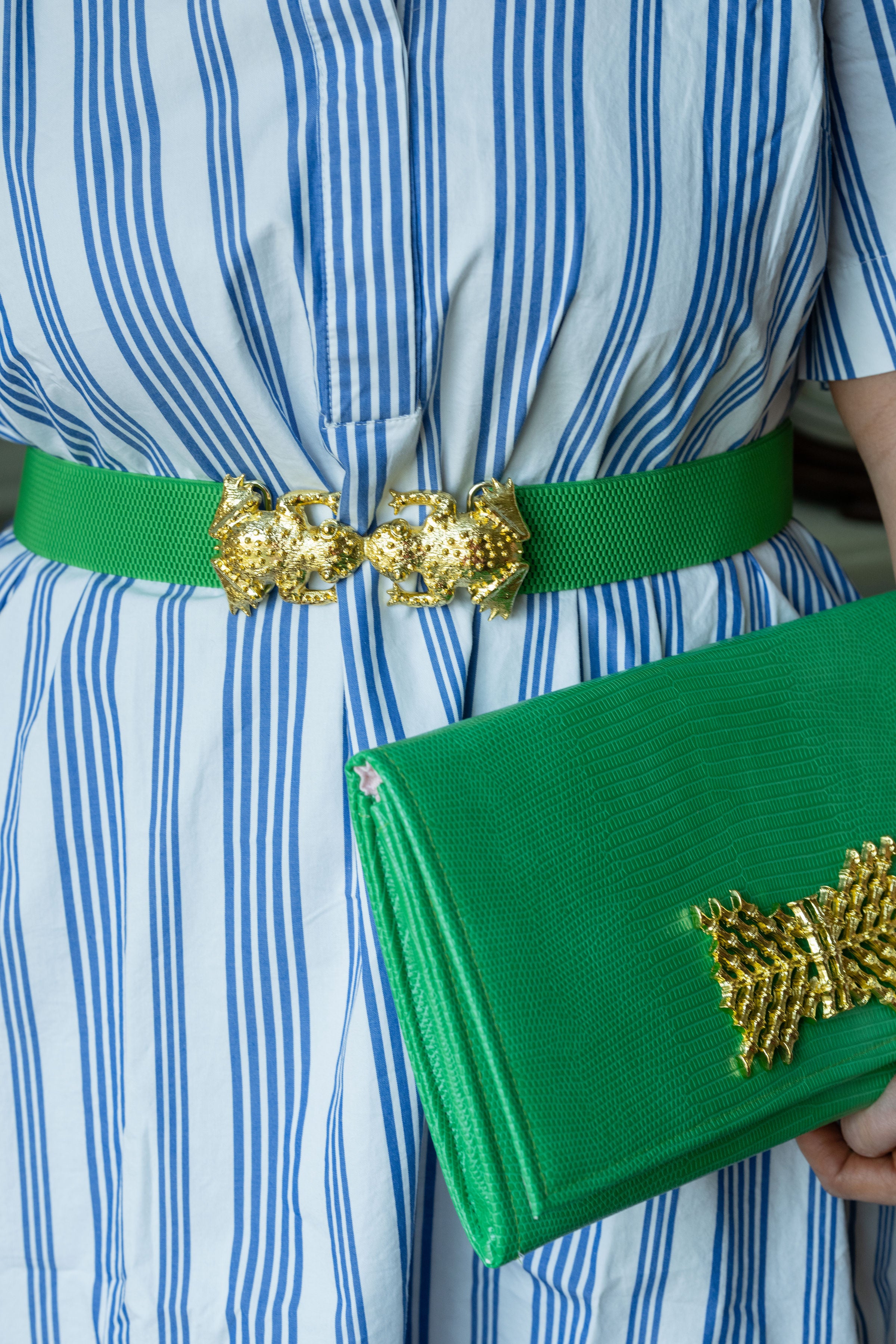 Stretch Band Belt Green – Garland Bags