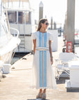 Emmy Skirt (Long) - Leafy Columns