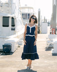 Addie Skirt - Solid Navy