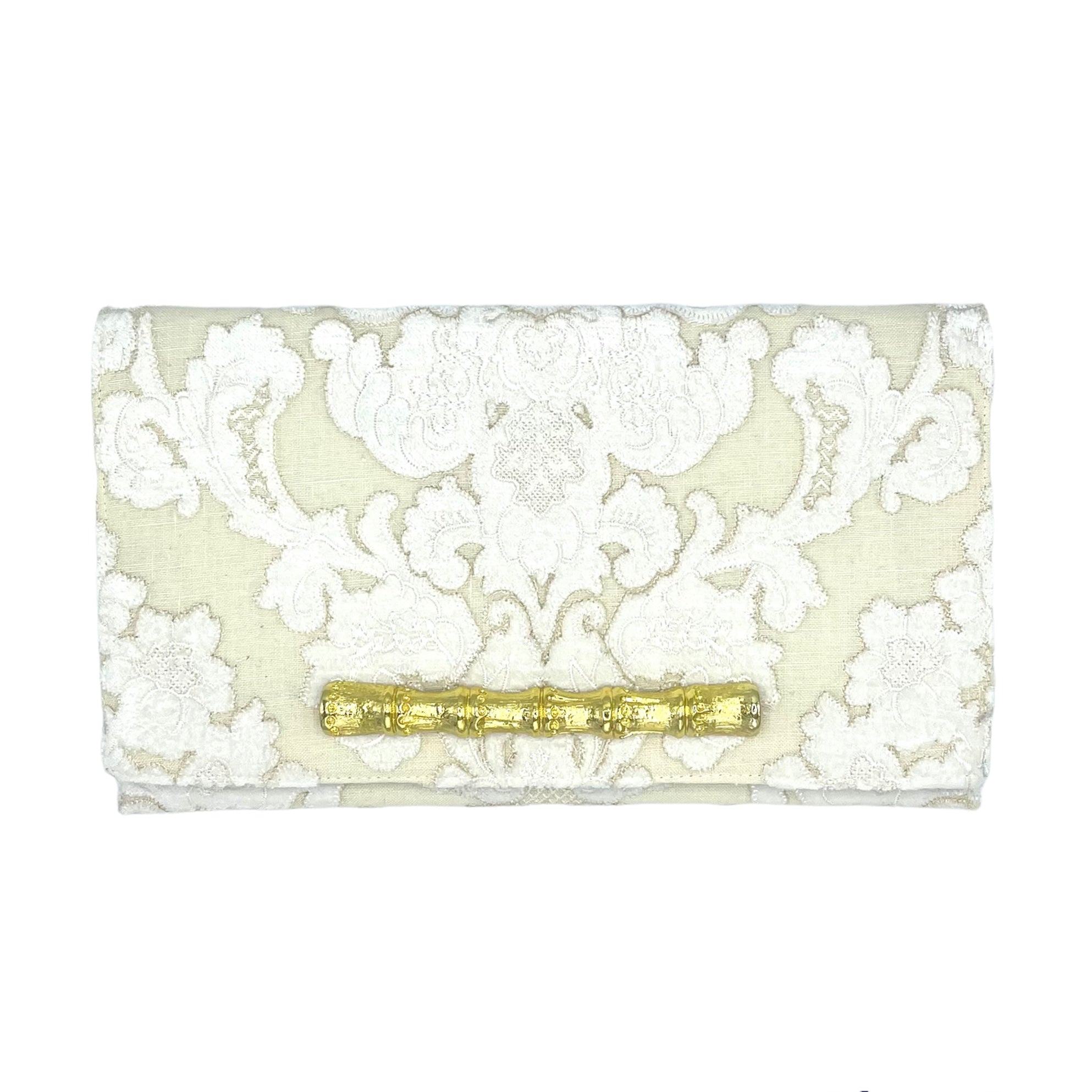 Charlotte Clutch with bamboo stick
