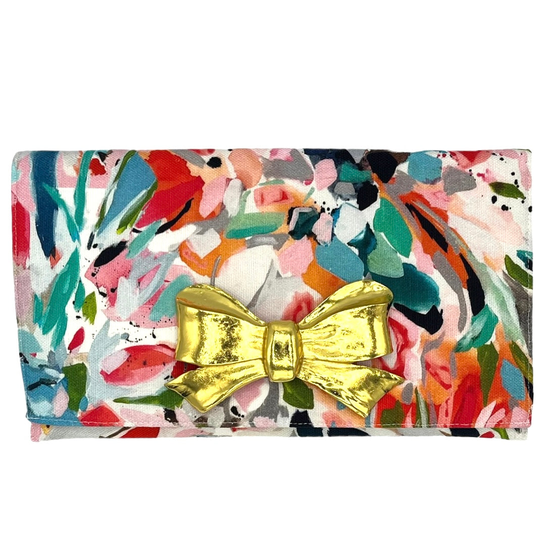Paulette Clutch (with accordion sides)