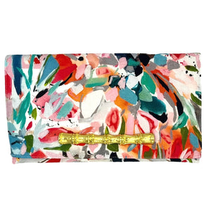 Paulette Clutch (with accordion sides)
